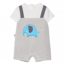 BOBOLI βρεφικό φορμάκι αγόρι 213073-9835 γκρι